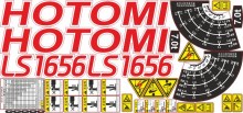 Стикеры для КМУ Хотоми LC1656