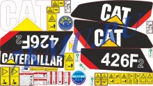 Стикеры для Сaterpilar 426F2