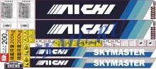 Комплект наклееек для автовышки Aichi SH200
