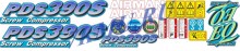 Стикеры для компрессора Airmann PDS390S