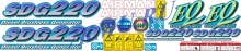 Стикеры для генератора Аирманн SDG220