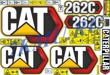 Стикеры Катерпилар 262С
