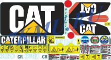 Стикеры для экскаватора Катерпиллар 305D SR