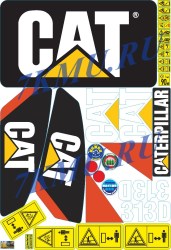 Стикеры для Сaterpilar 313D