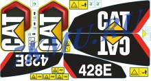 Стикеры для Сaterpilar 428E