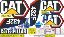 Стикеры для Сaterpilar 432F