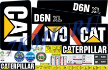 Стикеры для Катерпилар D6n