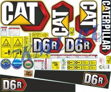 Стикеры для Катерпилар D6r