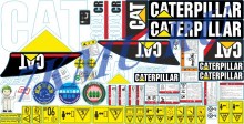 Стикеры для экскаватора Катерпиллар 303СR