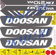Стикеры для Doosan 210wa