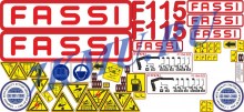 Стикеры для КМУ Fassi F115A.O22