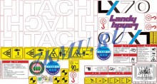 Наклейки Hitachi LX70