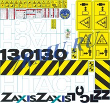 Стикеры Хитачи Hitachi ZX130LCN