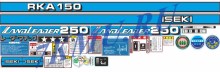 Cтикеры для Исеки ТА250