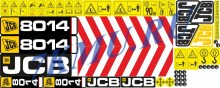 Стикеры JCB 8014