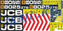 Наклейки JCB 8025ZTS