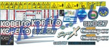 Наклейки Kobelco SK027