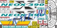 Наклеееки для КМУ Maeda NEOX 390