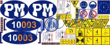 Наклейки КМУ PM 10003
