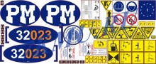 Наклейки КМУ PM 32023