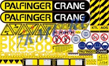 Комплект наклеек для КМУ Palfinger PK16502