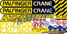 Комплект наклеек для КМУ Palfinger PK17500