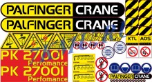 Комплект наклеек для КМУ Palfinger PK27001