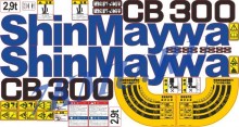 Комплект наклеек для КМУ Shin Maywa CB300