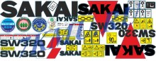 Набор стикеров для Сакай SW320