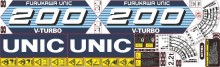 Комплект наклеек для КМУ Unic 200