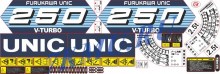 Комплект наклеек для КМУ Unic 250