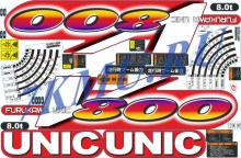 Набор стикеров на манипулятор Юник URV 805