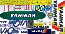 Стикеры для Yanmar ViO30