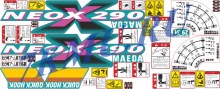 Комплект наклеек Maeda 290