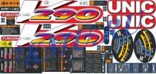 Комплект наклеек для КМУ Unic UR 290